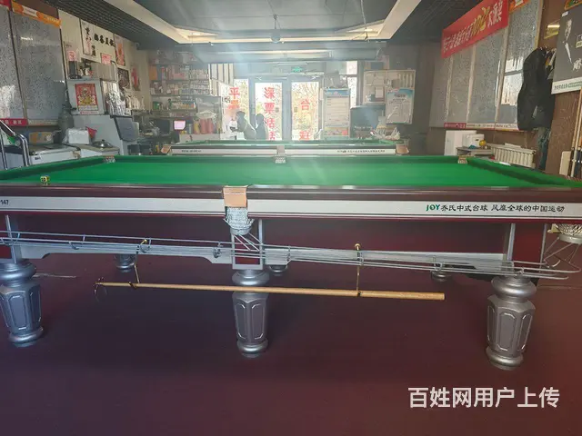 乔氏银腿台球桌两张 - 图片 2