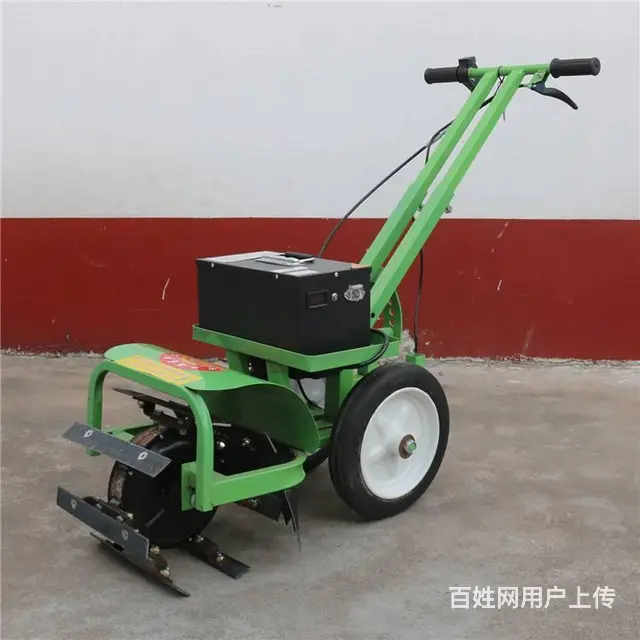 手推式小型除草机 电动除草松土机 电动开沟锄草机徐 - 图片 7