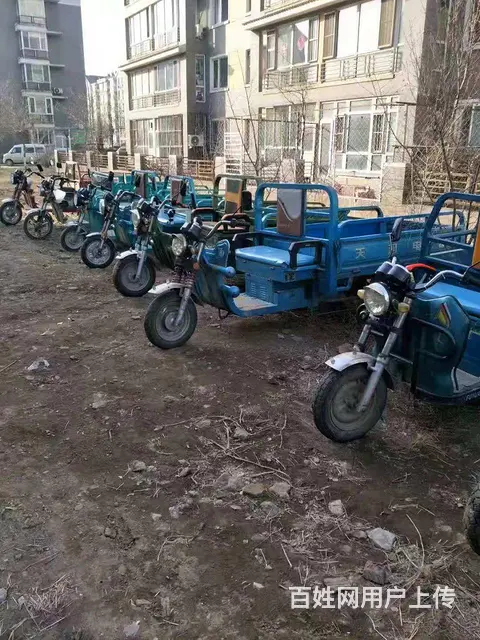 大量二手电动三轮车 - 图片