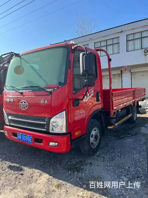精品个人国六一手车2022年7月上牌解放4米2平板 - 图片 1