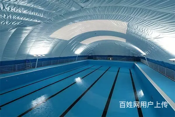 充气膜厂家，羽毛球气膜训练馆，体育馆膜结构工程设计 - 图片 3