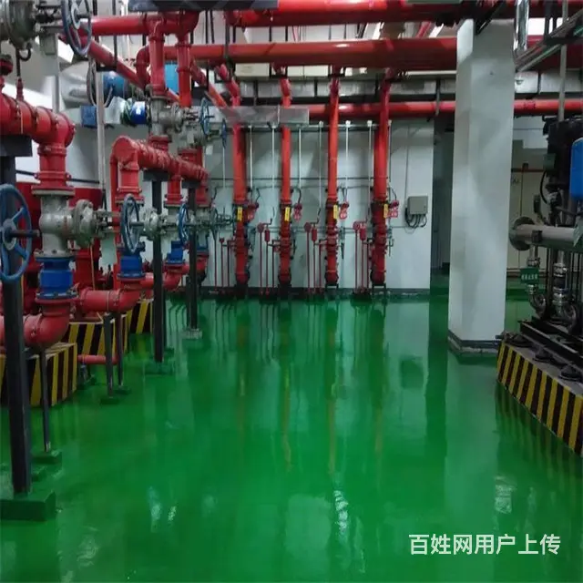 泰安莱芜工厂地面划线漆 车间地坪施工 - 图片 3