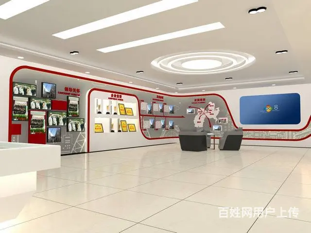 展厅展览设计、办公室设计、文化墙设计 - 图片 4