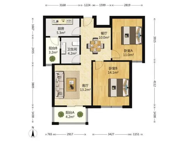 三堡东苑两室独门独户运新花苑御临云府6号地铁口钱江新城天虹 - 图片 11