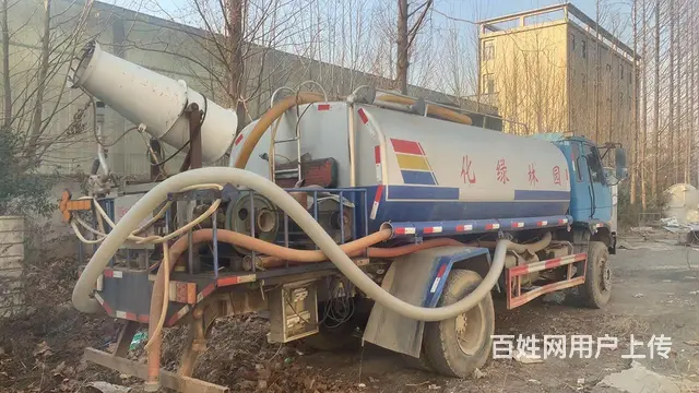 个人洒水车，车况精品、后面大平台带雾炮 - 图片 2