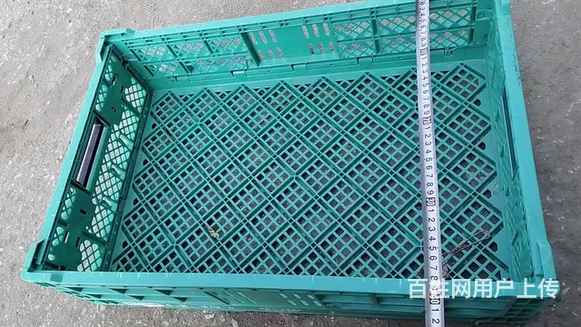 沈阳二手塑料筐折叠塑料箱周转箱水果筐零件盒零件盒 - 图片 1