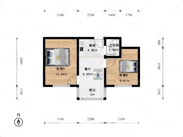 房东急需用钱,便宜出售多层[1-7层]精装修168.00万元 - 图片 9