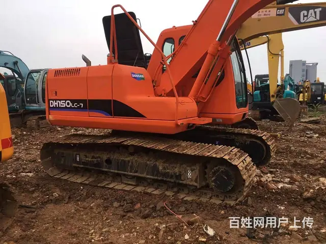纯土方挖机斗山150挖掘机二手挖掘机转让 - 图片 2