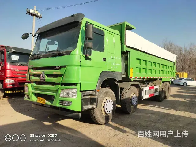 出售10台18年豪沃前四后八自卸车7.6米货箱 - 图片 2