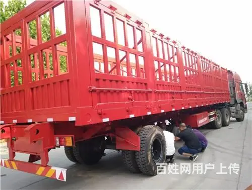 生产出售8.5米集装箱后翻自卸半挂车定制各种半挂车 - 图片 3