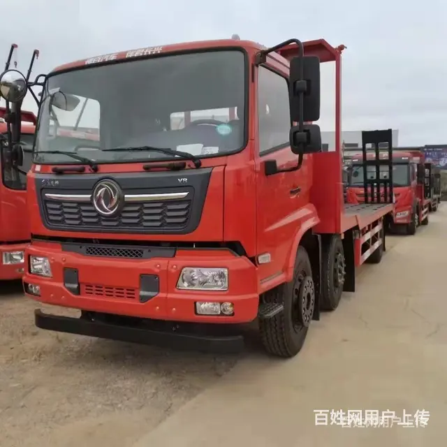 东风天锦小三轴挖机拖板车 平板车 优惠大酬宾 - 图片 5