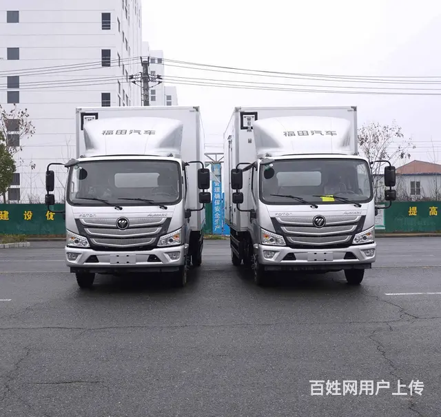 广西 国六福田欧马可S3排半5.1米海鲜物流运输车 - 图片 2