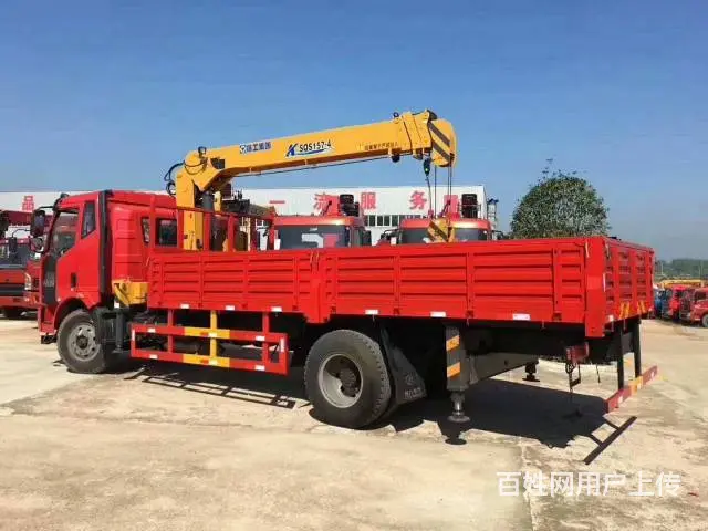 随车吊厂家直销各吨位随车吊2吨-25吨直臂-折臂吊 - 图片 1