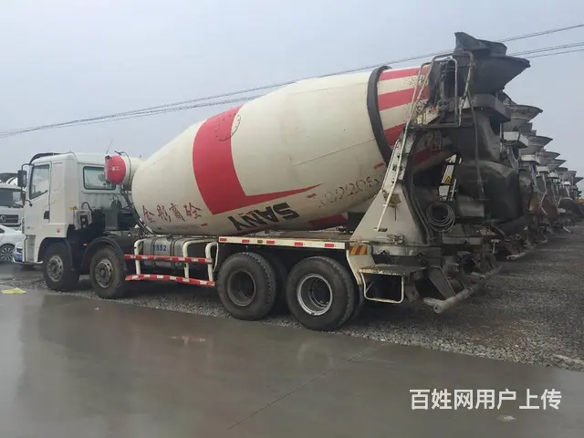 出售二手三一搅拌车,12方后八轮，包提档 可分期 - 图片 2
