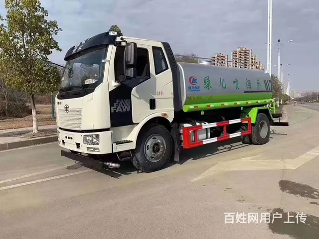 解放12吨洒水车　道路喷水车价格 现车全国免费送车 - 图片 3