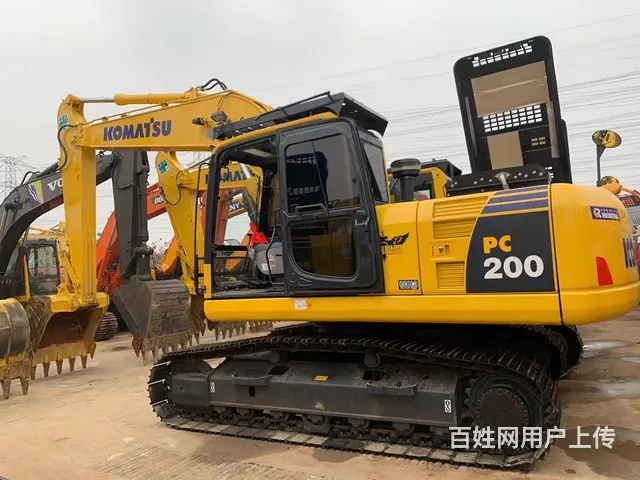转让二手挖掘机小松200手续齐全质保两年全国包邮急 - 图片 1