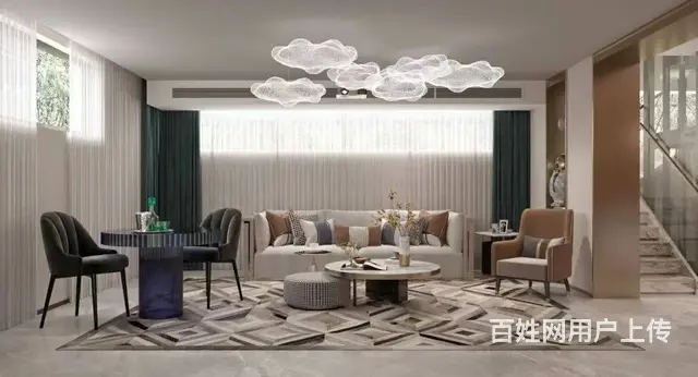 别墅装饰 | 现代中式轻奢作品案例赏析 - 图片 1