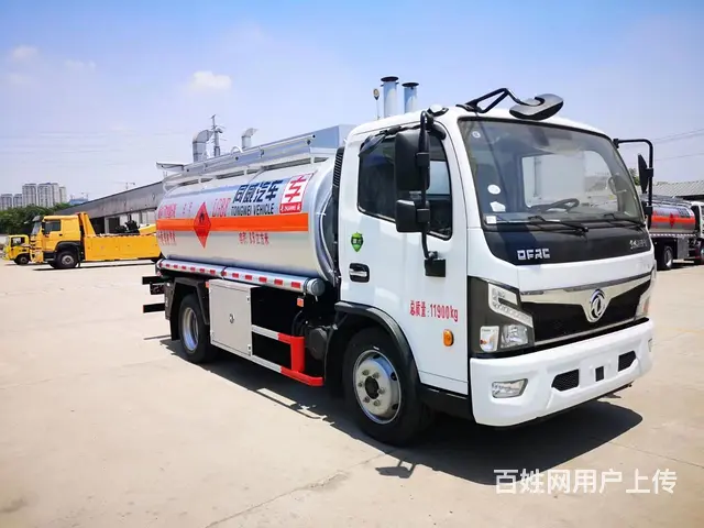 二手东风8吨油罐车加油车2023年1月江苏牌照 - 图片 1