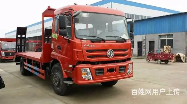 东风天龙前四后四平板车，车况好配置高 - 图片 3