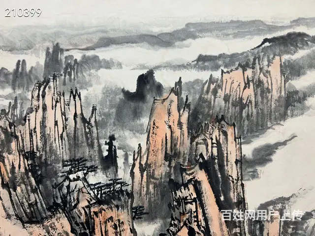 宋文治立轴  画芯尺寸91×56 - 图片 5