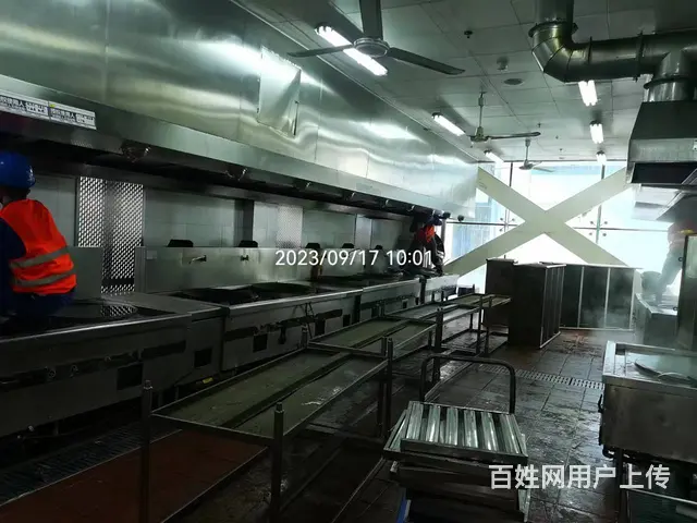 昆山玉山购物广场公共油烟管道清洗32030908 - 图片 2