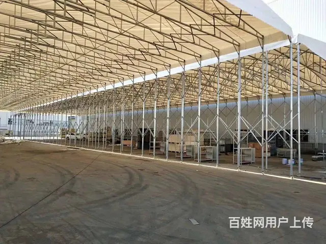 展会物流蓬工地排队蓬停车消毒蓬户外雨棚移动帐篷仓库 - 图片 9