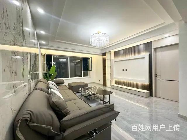 万达六中首付12万水岸华城7楼138平三室两厅两卫精装未住 - 图片 2