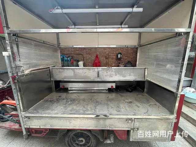 烤面筋小吃车诚心转 - 图片 4