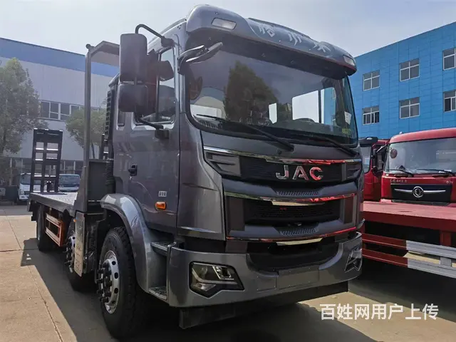 江淮黄牌平板车 可拉大小挖掘机钻机平板运输车拖车 - 图片 6