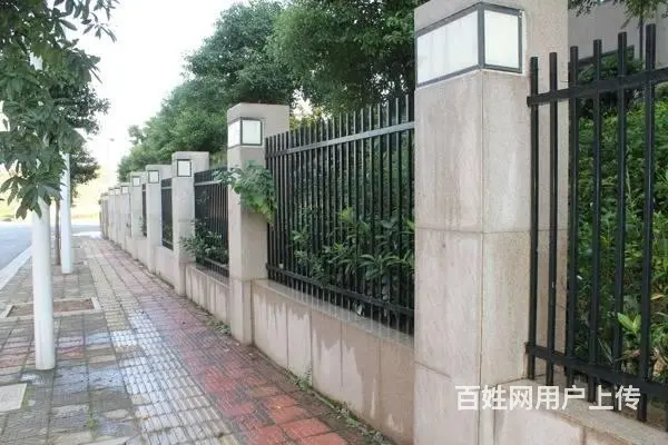 定制小区围墙铁栅栏 学校铁栏杆 - 图片 2