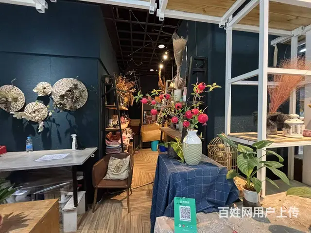 同城推广丨玉泉路袁家村大集第一家55平营业中鲜花店转让 - 图片 8