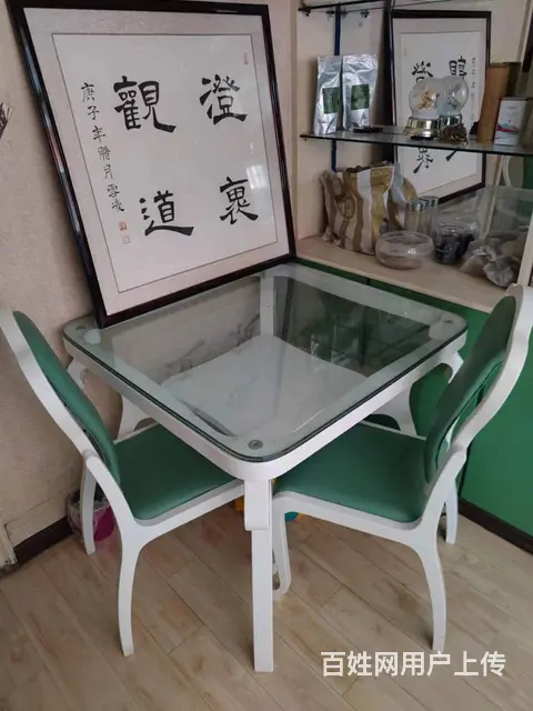 欧式品牌实木饭桌 - 图片