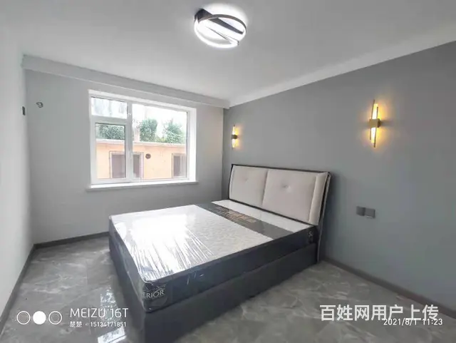 十二中学区幸福家园1楼56平南北精装地暖带家具无大税可贷款~ - 图片 1