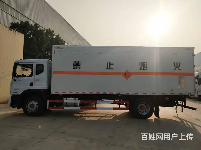 低价出售东风多利卡D9爆炸品厢式车 包上户 包送到 - 图片 2