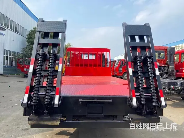 渭南国六解放虎V挖机拖板车15吨挖掘机拖板车多少钱 - 图片 7