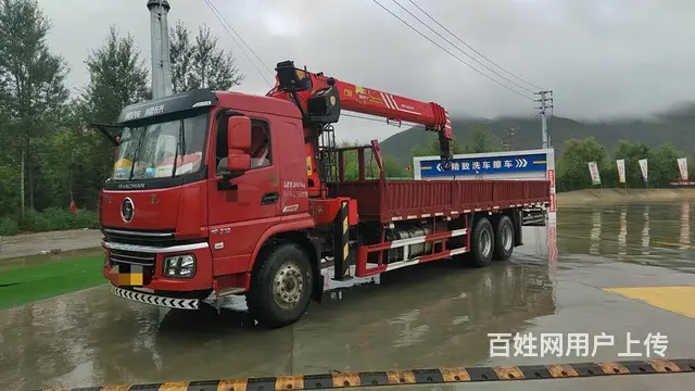 二手三一12吨后八轮随车吊21年车况精品带保险个人 - 图片 2