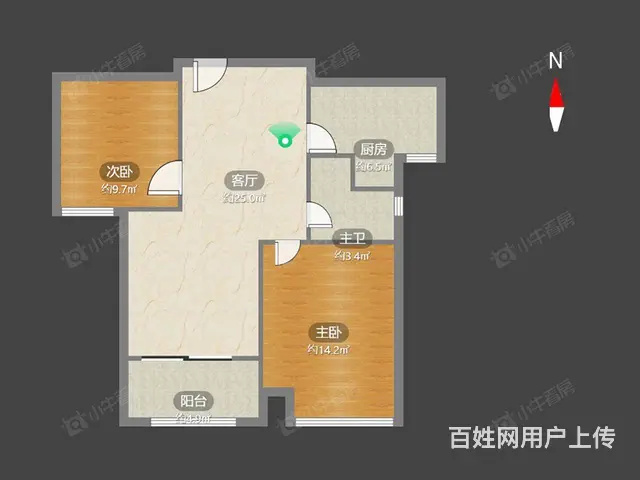 运河岸边地铁口房东置换委托出售看中可谈新城天翼旁 - 图片 9