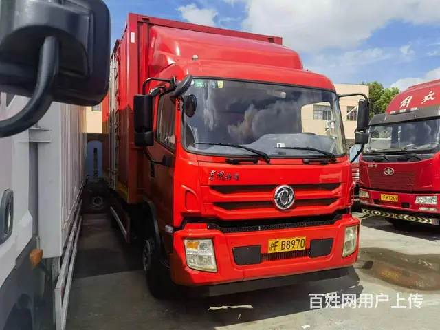 个人精品19年东风特商6米8厢式货车，可租可售 - 图片 1
