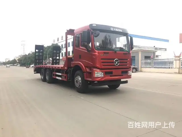 拉165挖机平板拖车 平板运输车 耐用持久 - 图片 2