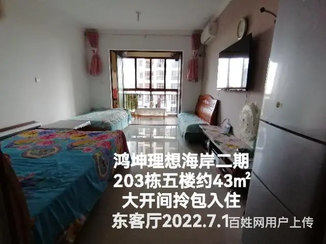 【搞定了！】海南省东方市鸿坤二期五楼半年租金9千拎包入住 - 图片 11