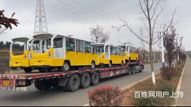 四川重庆23座旅游观光车，电动观光车，景区游览观光 - 图片 11