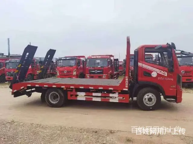 专拉小挖东风单桥挖机拖车平板车 厂家报价 - 图片 9