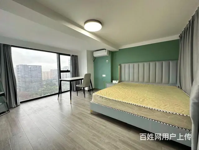 龙鼎万达三房 两厅一卫朝南边套 全景落地窗 临近嘉兴学院 - 图片 12