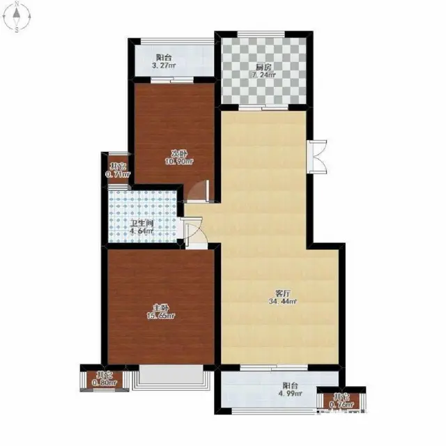 25万，泉城花都A区，两室一厅高性价比住房！ - 图片 10
