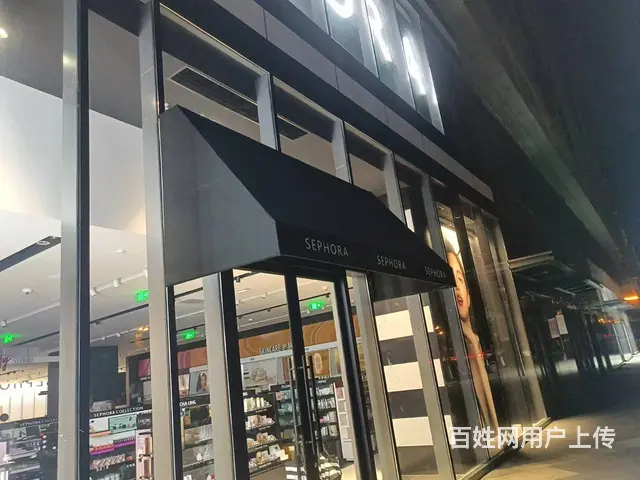 四川成都法式门头雨棚弧形无声雨棚夜市推拉篷 - 图片 11