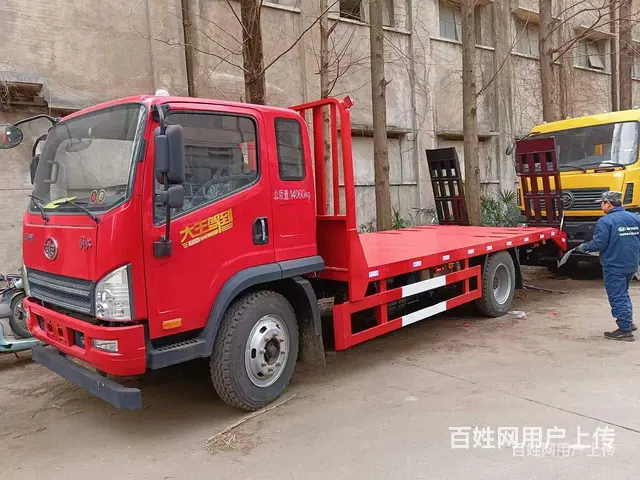 短轴距大马力挖机拖车平板车 欢迎来电咨询 - 图片 4