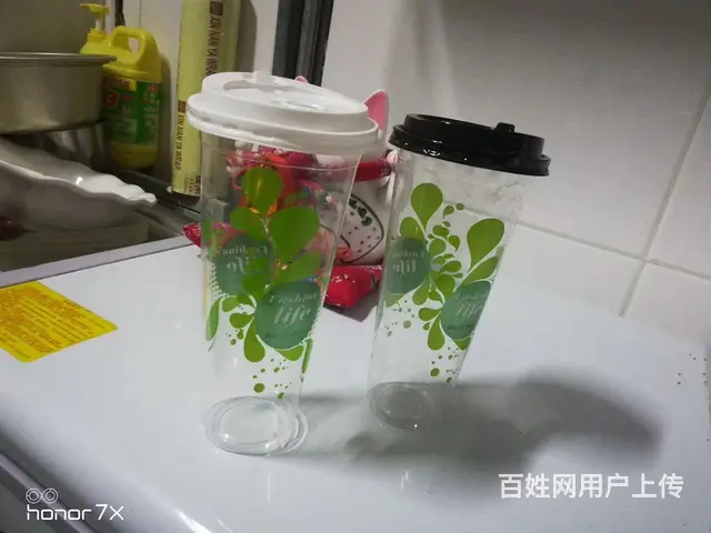 全新美式打包餐盒，水吧700ml带盖杯 - 图片 7