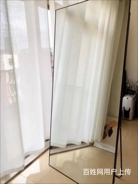 服装店大尺寸镜子全身落地式直播拍照美颜  试衣穿衣 - 图片 2
