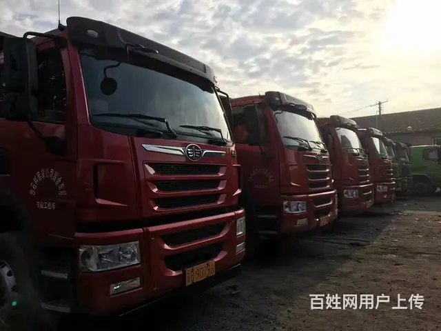 出售多台红色和绿色解放悍V。270马力457加强侨 - 图片 7