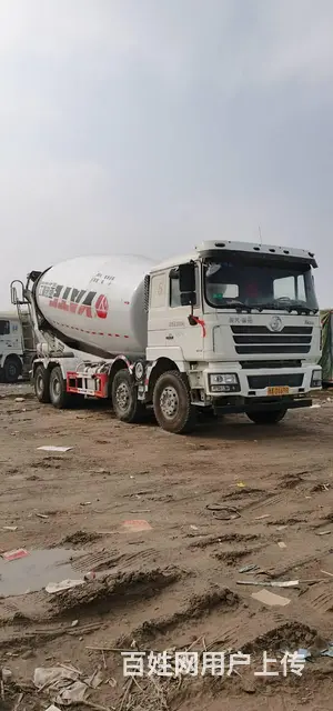 转让二手德龙搅拌车 大20方 375马力 国五 - 图片 1